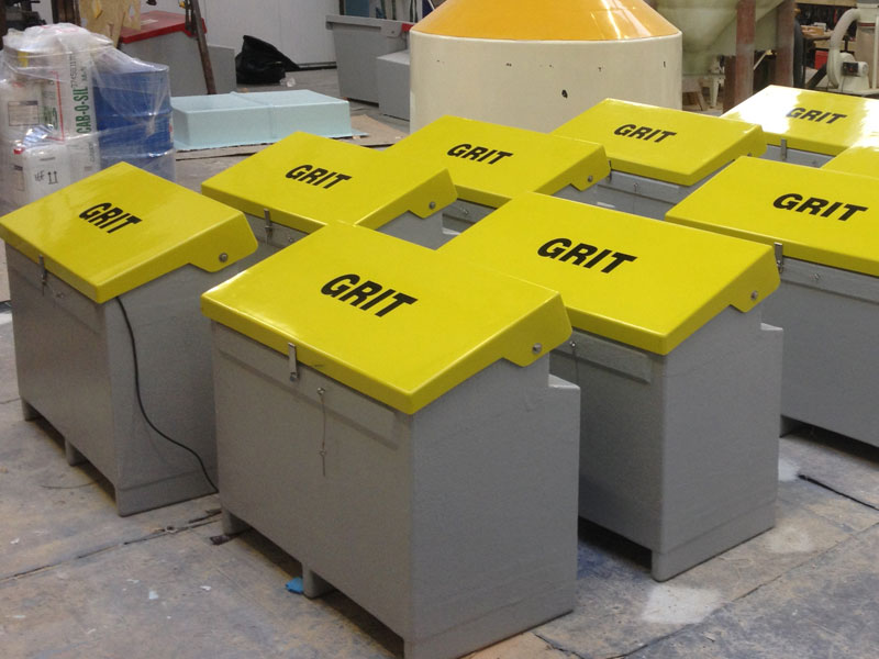 Grit bins Grit bins